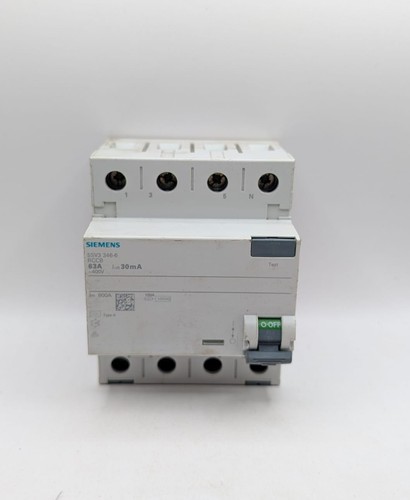Siemens 5sv3 346 rccb 63a - siemens,