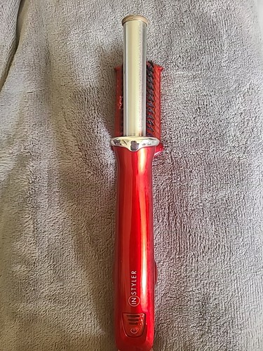 Instyler rotating red hot iron - red,