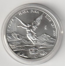 1 OZ Mexico 2009 Libertad 999 Silber 31,103 Gr. Plata Pura in STGL - (11)