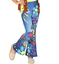 70er Jahre Leggings Hippie