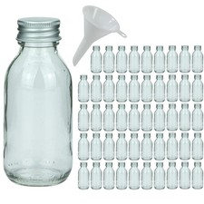 50 Glasflaschen 100 ml kleine