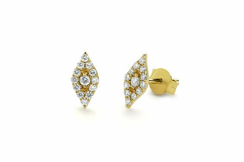 Diamant ohrstecker paar - diamant,