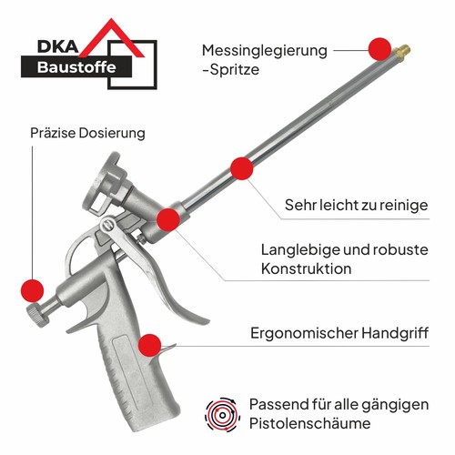 Schaumpistole metall - schaumpistole,
