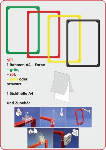 Plakatrahmen set - plakatrahmen,