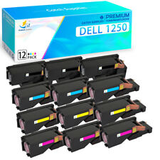 XXL 1-12pk Toner für Dell 1250C 1350CNW 1355CN 1355CNW C1760NW C1765NF C1765NFW