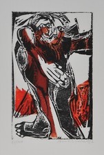 Ismail Coban  /Holzschnitt /