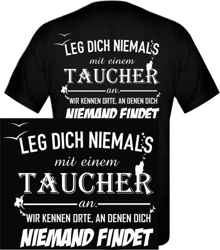 Taucher shirt diver - t-shirt,