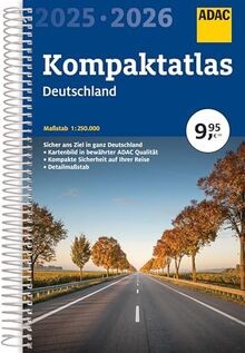 Adac kompaktatlas 2025 - adac, 2025/2026