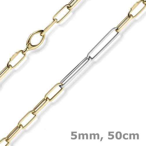 5mm phantasie kette collier - 5mm,