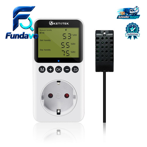 Hygrostat steckdose digitaler - hygrostat,