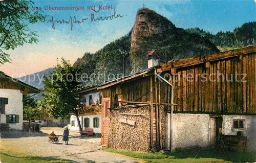 Oberammergau bayern bauernhof - oberammergau,