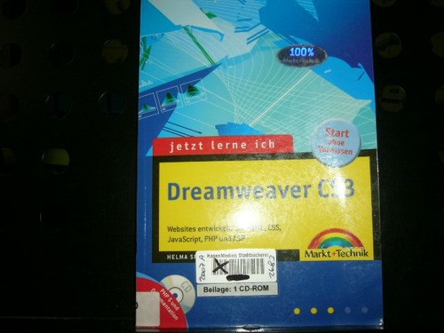 Jetzt lerne ich - , dreamweaver