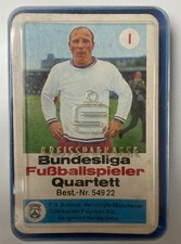 Bundesliga Fußballspieler Quartett 54922 FX Schmid Bergmann Komplett Top Zustand