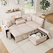 Schlafsofa mit Bettfunktion, 5