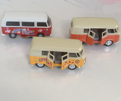 Welly bus konvolut - 3x, vw