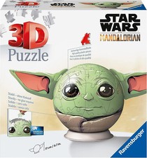 3D PUZZLE 11556 - STAR WARS - GROGU MIT OHREN - 72 TEILE - RAVENSBURGER #NEU OVP