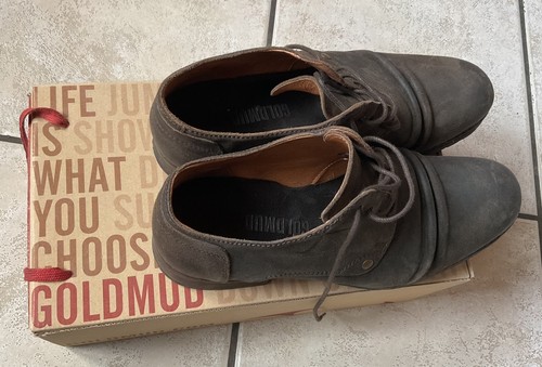 Goldmud leder halbschuhe - ,