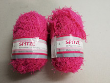 Wolle - Reste, Pink - Frotteewolle, 2x 50g, unbenutzt, 50g=100m Lauflänge