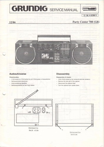 Grundig party center - grundig,