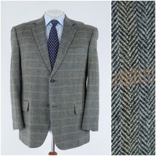 Mens Herringbone Tweed Jacket