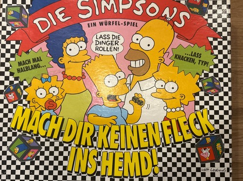Die simpsons brettspiel - die,