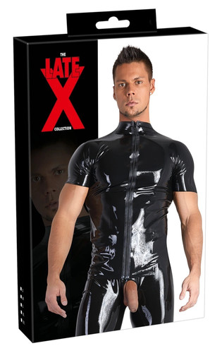 Late latex herren shirt - late,