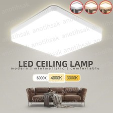 LED Deckenlampe Deckenleuchte 48W Küchenlampe Flurleuchte Badezimmer-Lampe IP44