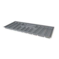 ORGA-BOX II Besteckeinsatz für Blum 120 cm 474 x 1118 mm Schublade Grau B-Ware