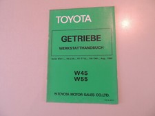 Werkstatthandbuch Getriebe