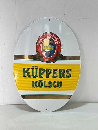 Emailschild küppers kölsch - emailschild,