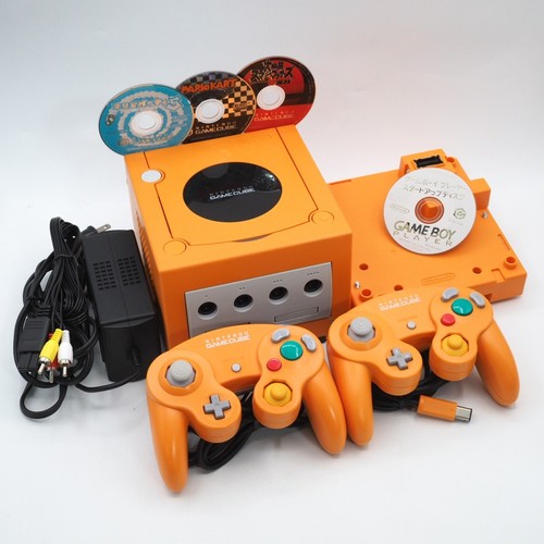 Nintendo gamecube spice orange - nintendo,