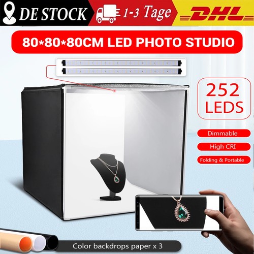 80cm fotostudio fotobox set - 80cm,