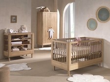 Set Babybett Wickelregal