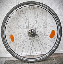 Sport Rad 28'' - Vorderrad - mit Bereifung "Schwalbe 28*150" ShimanoNexus