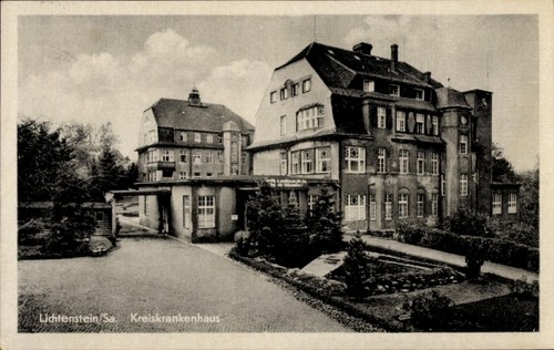 Lichtenstein sachsen - ak,