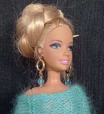 Barbie Puppenmode Accessoires  Ohrringe