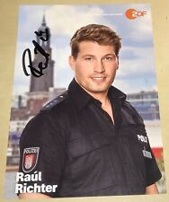Raúl Richter Orig. signierte Autogrammkarte Autogramm Notruf Hafenkante ZDF #3