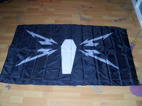 Metallica xxl flagge poster - metallica,