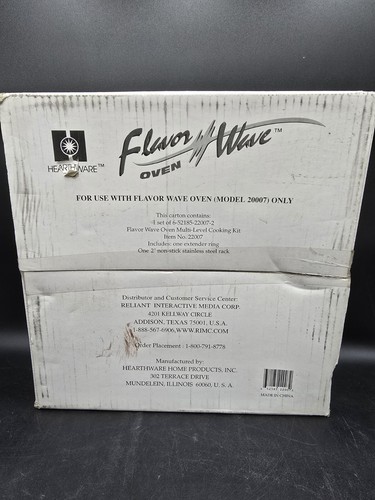 Flavorwave oven multi level - oven,