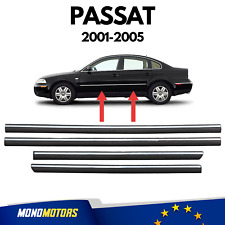 SET ZIERLEISTEN FÜR VOLKSWAGEN PASSAT 2001-2005 CHROM-DETAILS TÜR AUFPRALLSCHUTZ