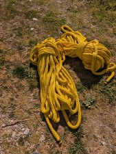 Festmacherleine 2x 50m, gelb