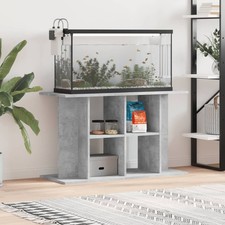 Aquariumständer Betongrau 100x40x60 cm Holzwerkstoff