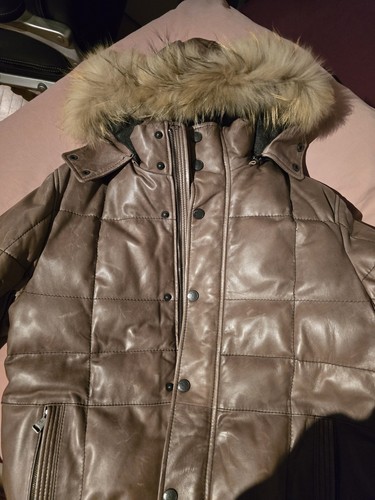 Lederjacke daunen herren - lederjacke,