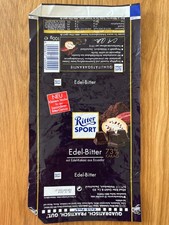 Chocolate Wrapper / Schokoladenpapier Ritter Sport Edel-Bitter Neu