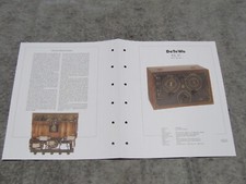 Schaltplan für Röhrenradio Radio DeTeWe R.E.31 von 1926 Rundfunkmuseum