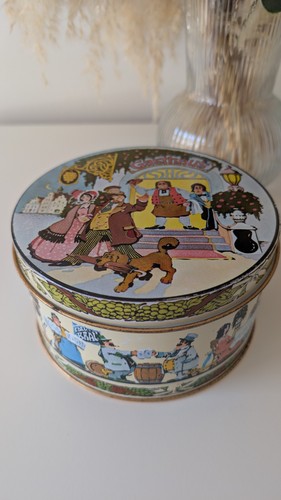 Vintage blechdose gasthaus - vintage,
