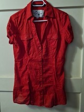  Bluse, Gr. M, Rot