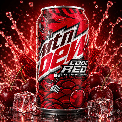 Mountain dew code - code, cherry