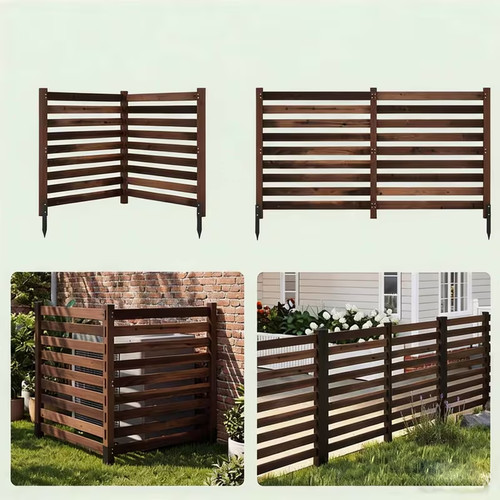 Dekorativer gartenzaun - [3d],