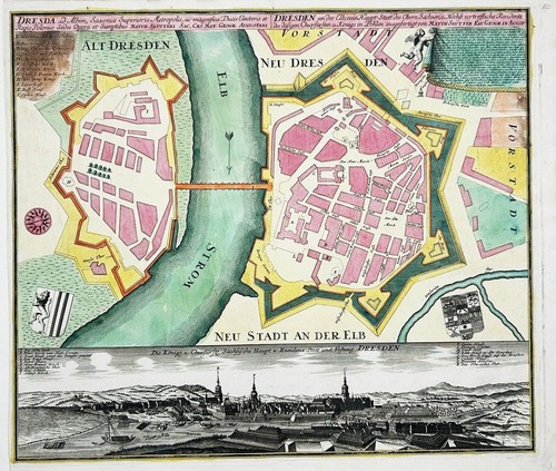 Dresden stadtplan gesmtansicht - dresden,